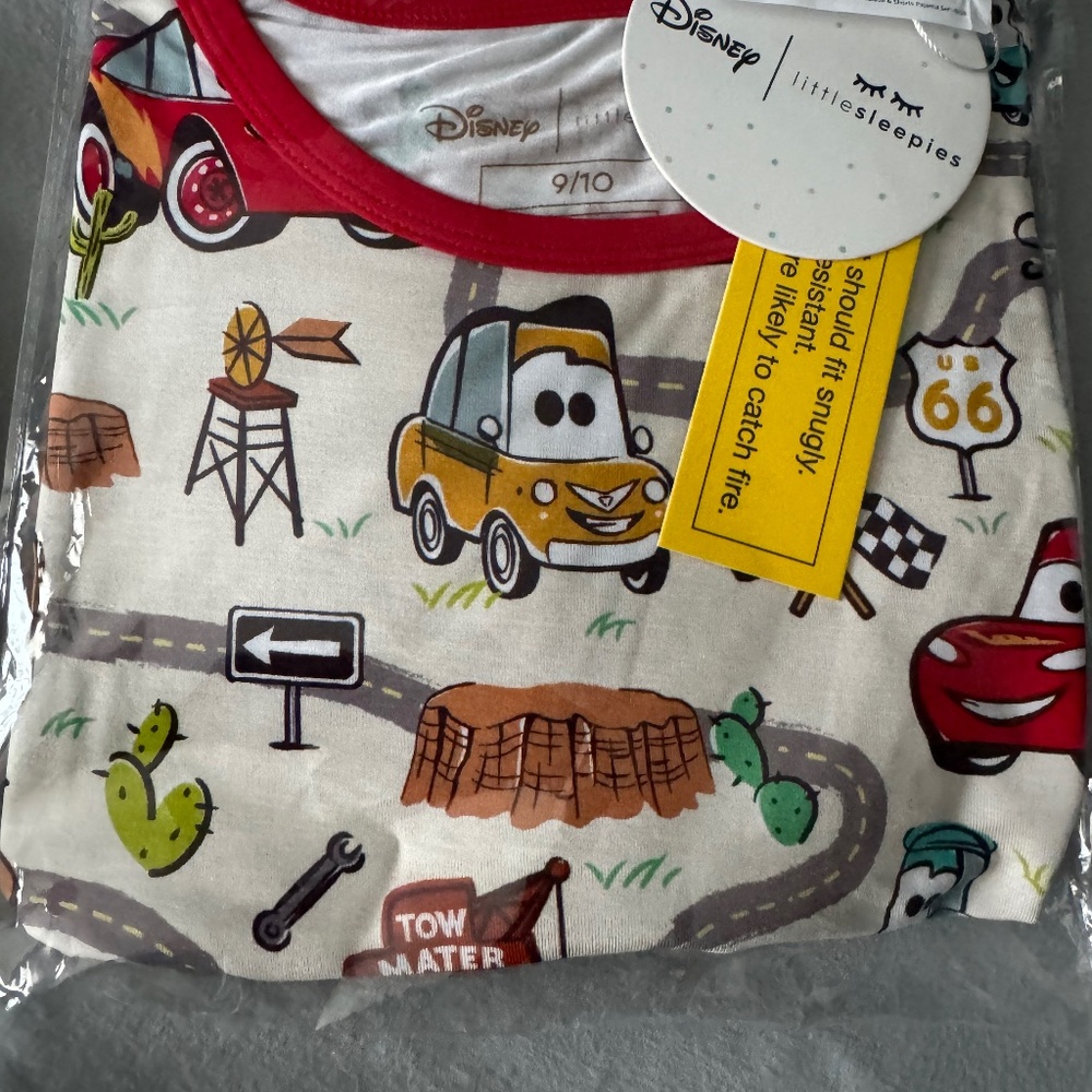 Cars 9/10 pj set